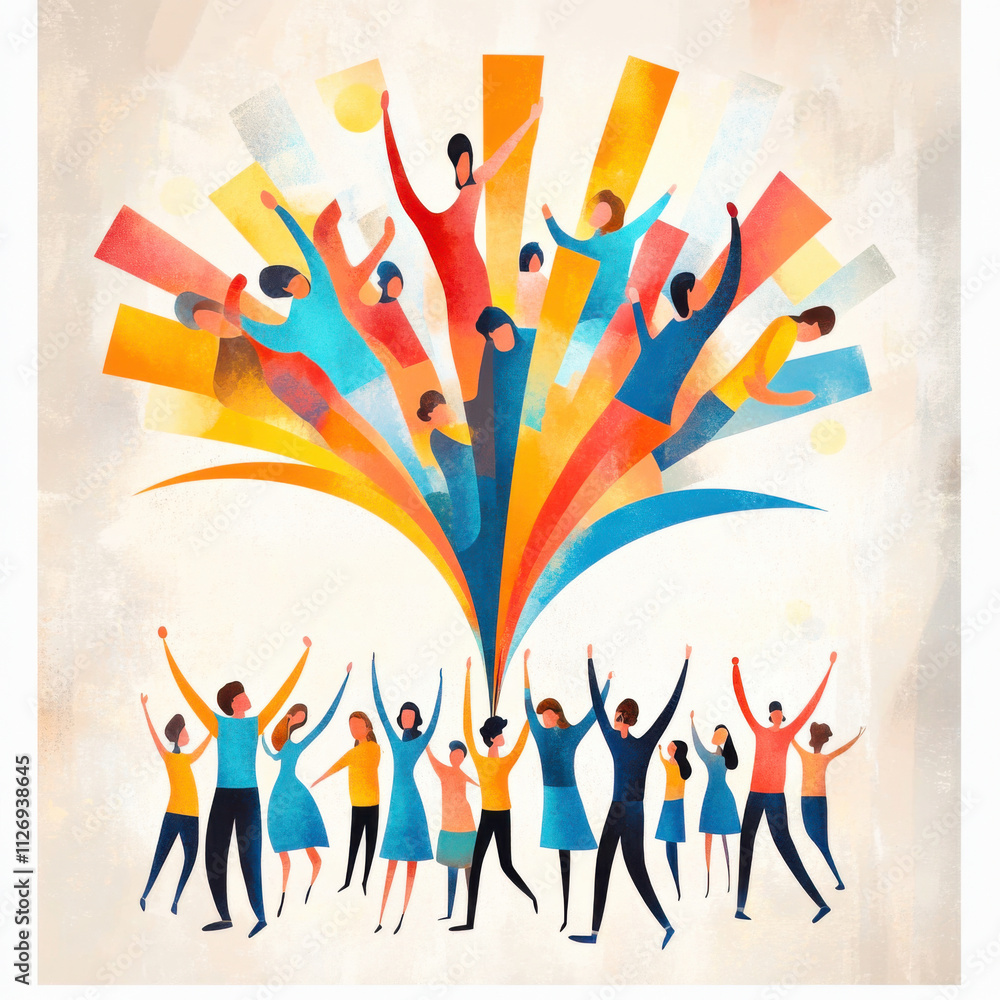 Global Youth Celebration International Youth Day Generative AI Poster for Kids Online Event Global Youth Celebration International Youth Day Generative AI Poster for Kids Online Event