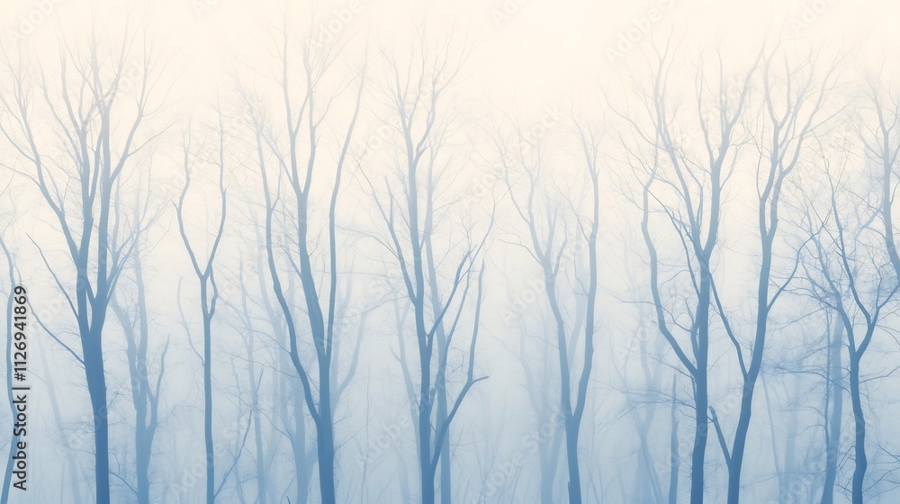 Enchanting Misty Forest Backdrop with Soft Lighting for Nature,Adventure,or Wellness Visuals