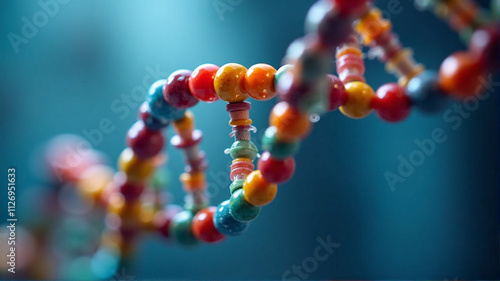 colorful beads