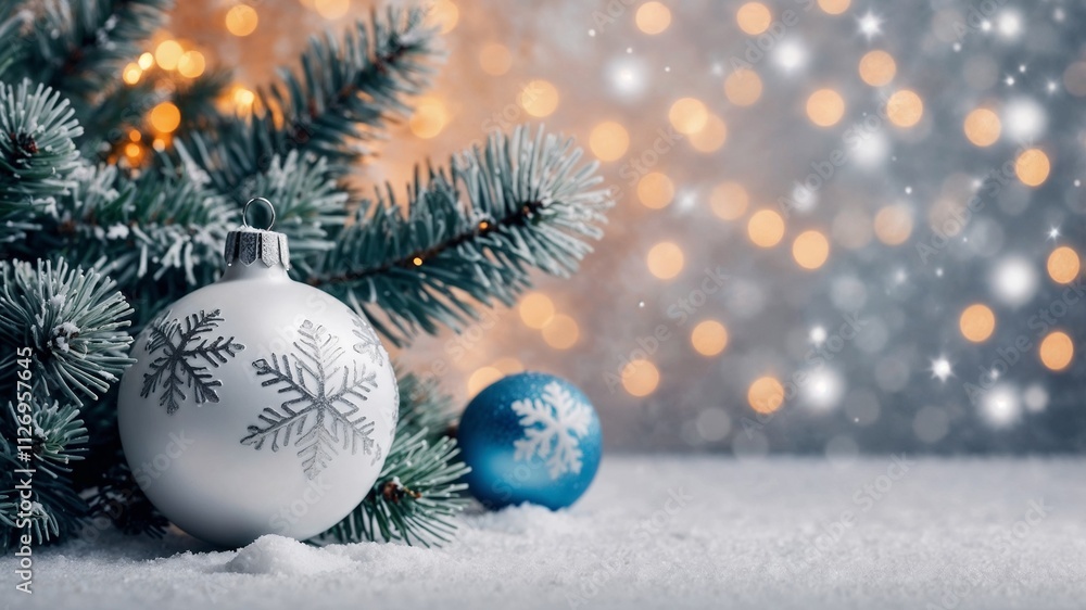 Obraz premium christmas tree decorations