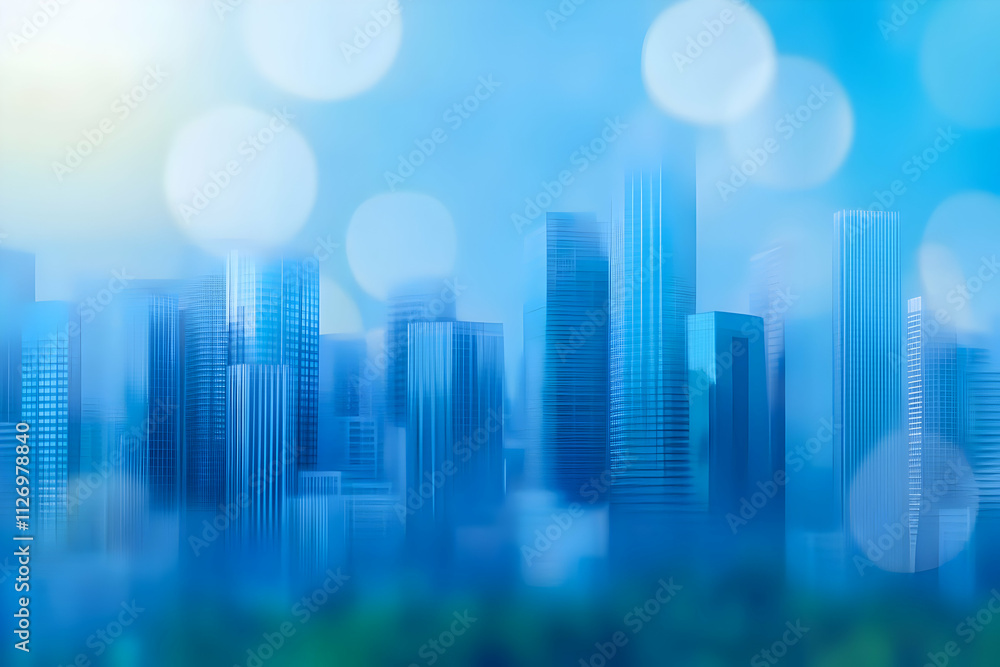 Abstract Cityscape Illustration Abstract Cityscape Illustration