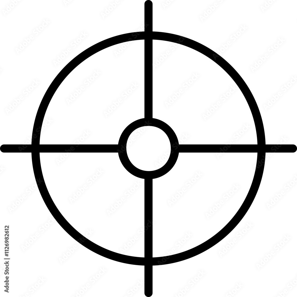 Obraz premium Objective Icon