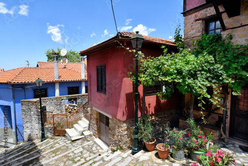 Greece, Mountain village Arnea photo