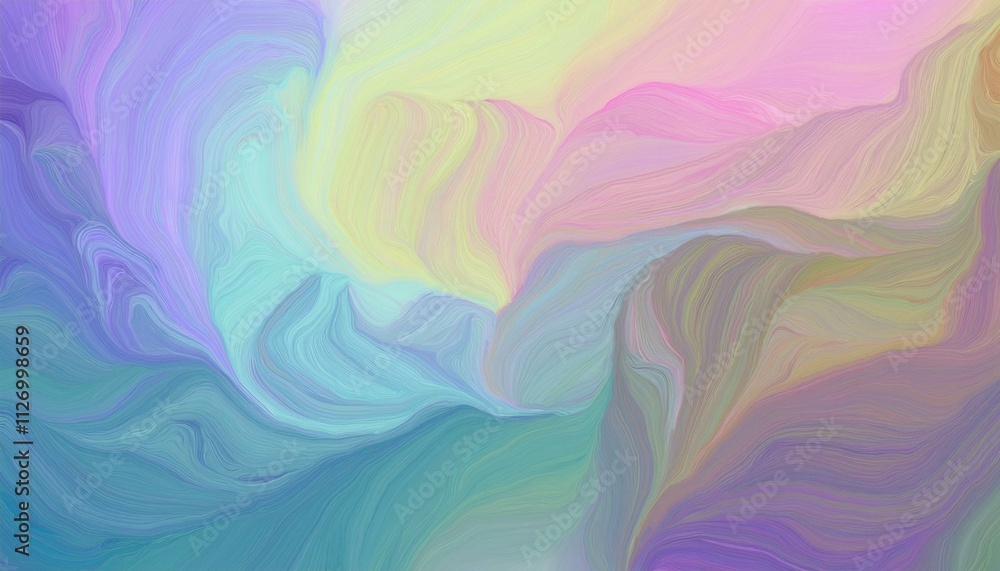 Abstract digital colorful painting background. Drew with high-quality pastel colors for your design background.