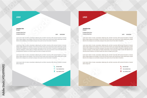 Creative and modern corporate business latter head 