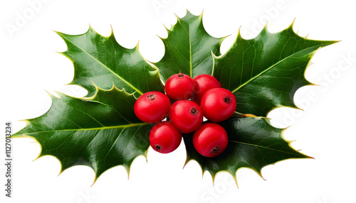 holly berry and leaves