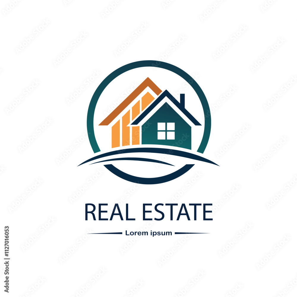 Fototapeta premium Real estate logo
