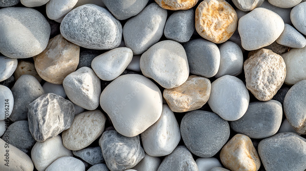 Serene Pebble Collection: A Textured Symphony of Stones