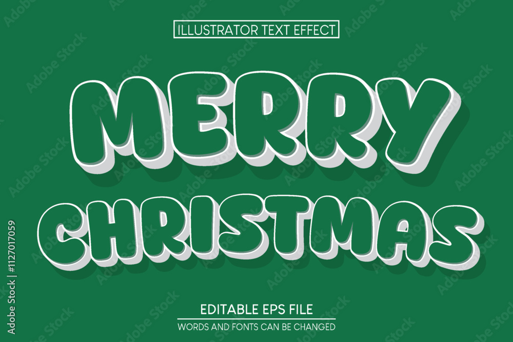 Merry Christmas Text Effect. editable text effect Merry Christmas Text Effect. editable text effect