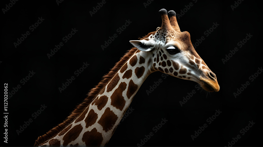Obraz premium portrait of a giraffe