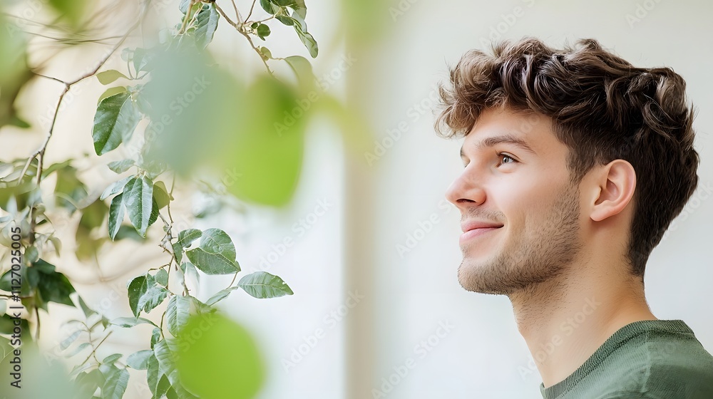 of a man in a meeting, blended with an image of active listening techniques, highlighting effective communication. | [men's]:[communication skills] 