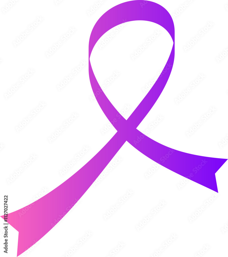World Cancer Day Ribbon World Cancer Day Ribbon