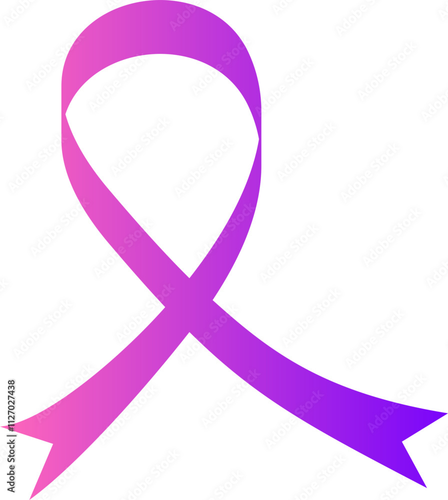 World Cancer Day Ribbon World Cancer Day Ribbon