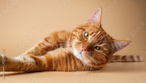 Wallpaper Mural cat on the floor Torontodigital.ca