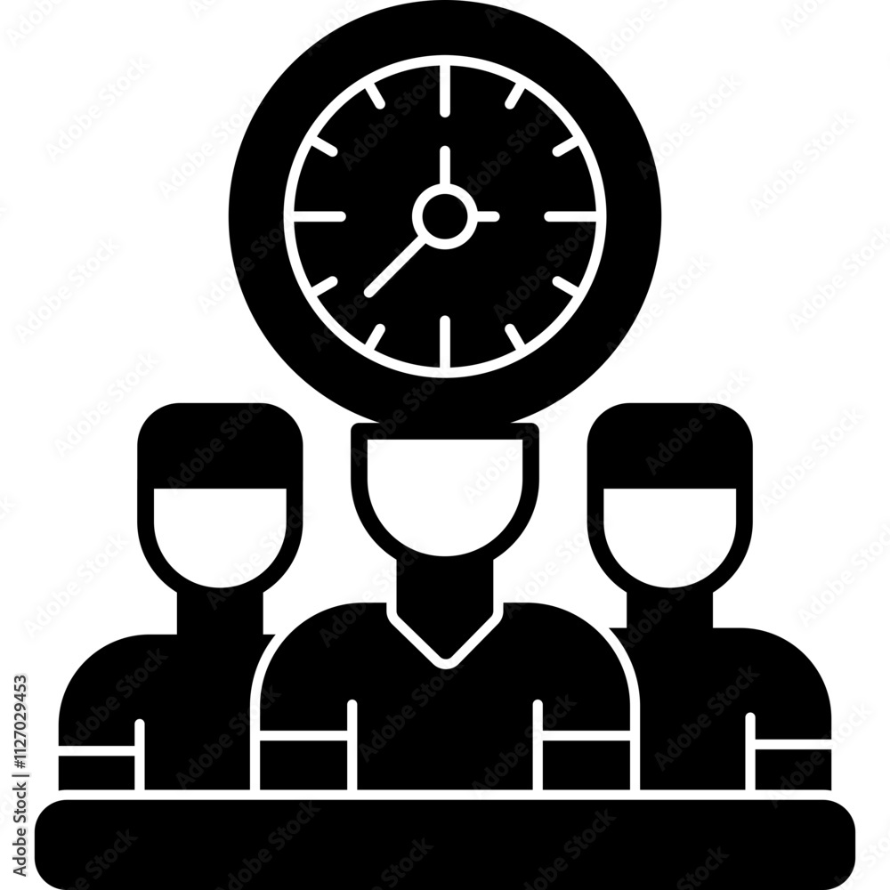 Team Management Icon Team Management Icon