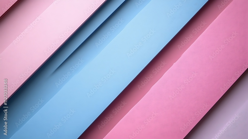 Obraz premium Abstract Diagonal Pastel Stripes Design Background