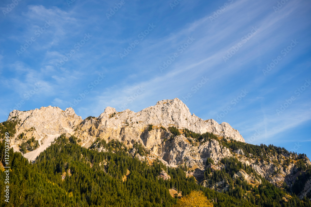 Fall scenery in the Austrian Alps, Tyrol Fall scenery in the Austrian Alps, Tyrol