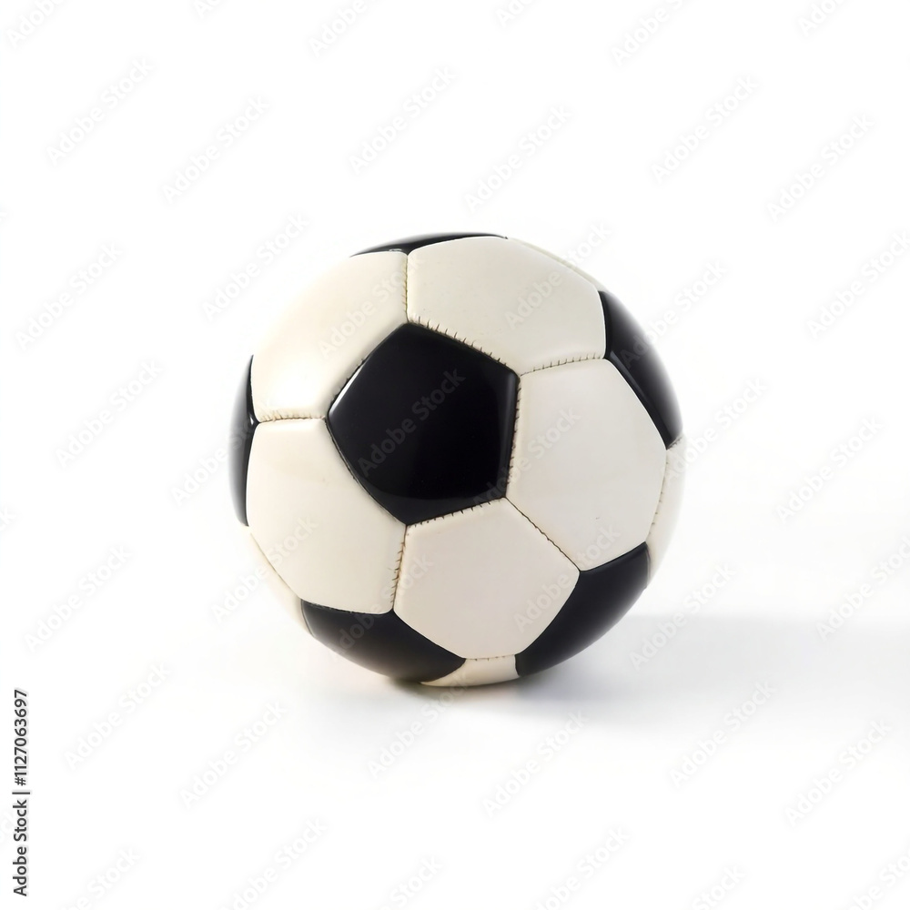 Soccer ball, Football, isolated on white background, full depth of field Soccer ball, Football, isolated on white background, full depth of field