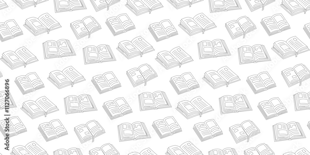 doodle book pattern background. back to school pattern background. book Seamless Pattern background. doodle book pattern background. back to school pattern background. book Seamless Pattern background.