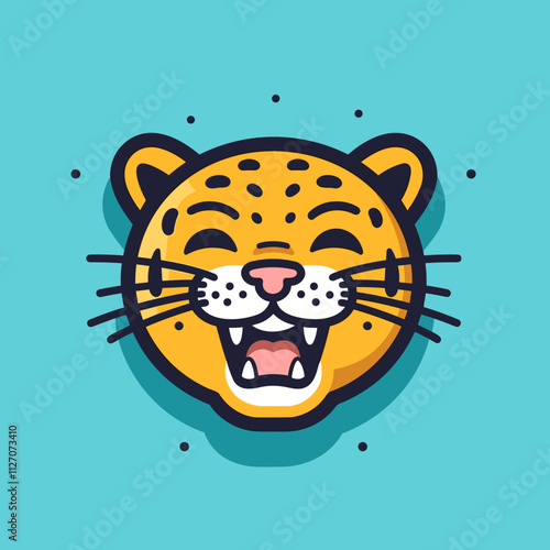 Jaguar cartoon illustration