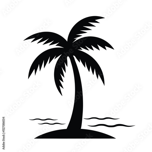 palm tree silhouette