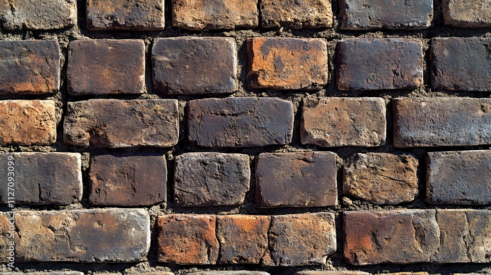 Aged Brick Wall Texture: A Rustic Background Image Aged Brick Wall Texture: A Rustic Background Image