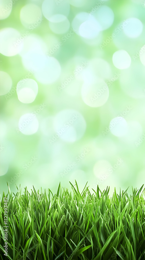 Green Grass Abstract Background Illustration Green Grass Abstract Background Illustration