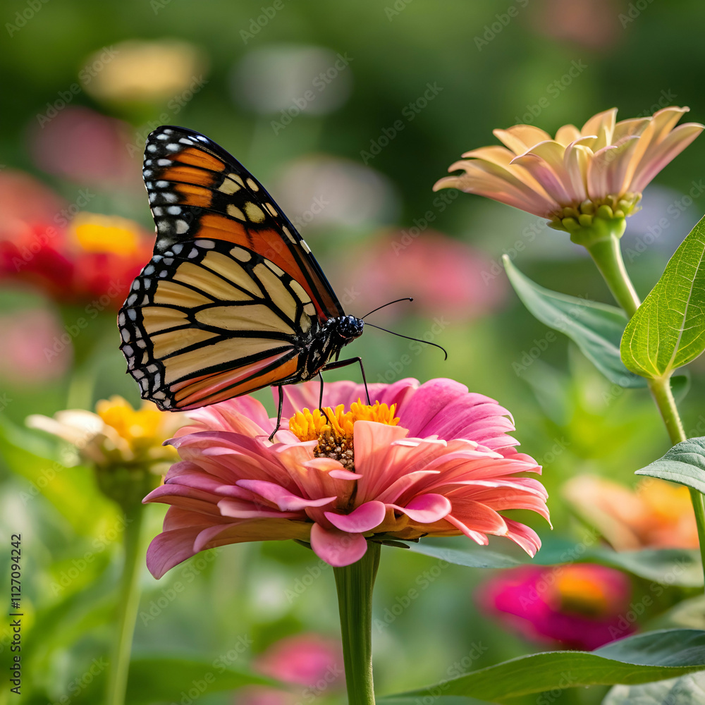 butterfly and flower butterfly and flower