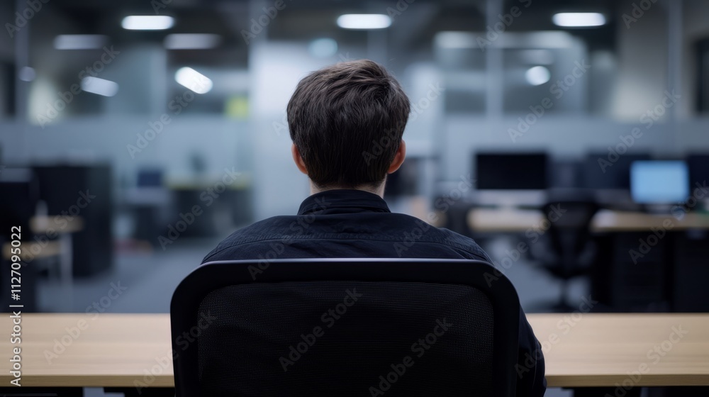 Person working at desk with poor posture, emphasizing the importance of ergonomic practices for maintaining health and productivity in the workplace. Person working at desk with poor posture, emphasizing the importance of ergonomic practices for maintaining health and productivity in the workplace.