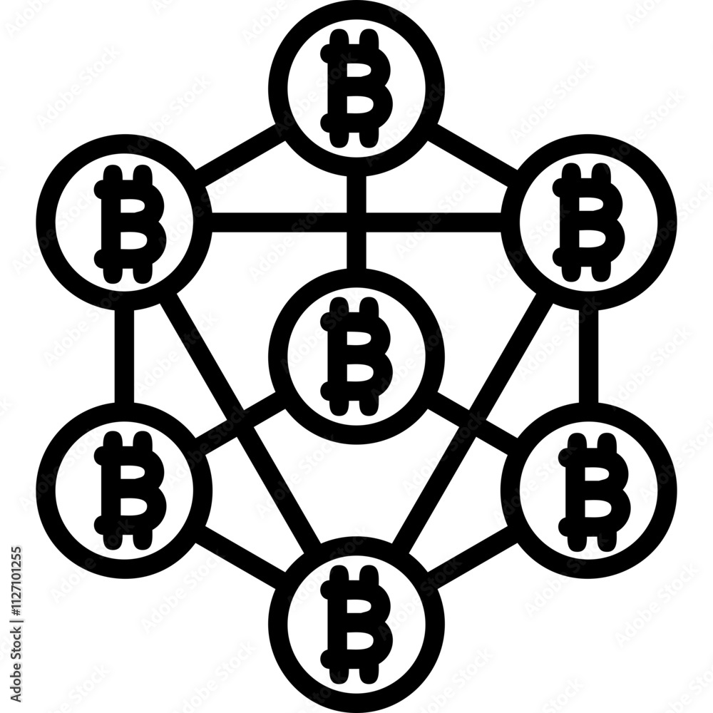 Blockchain Icon Blockchain Icon