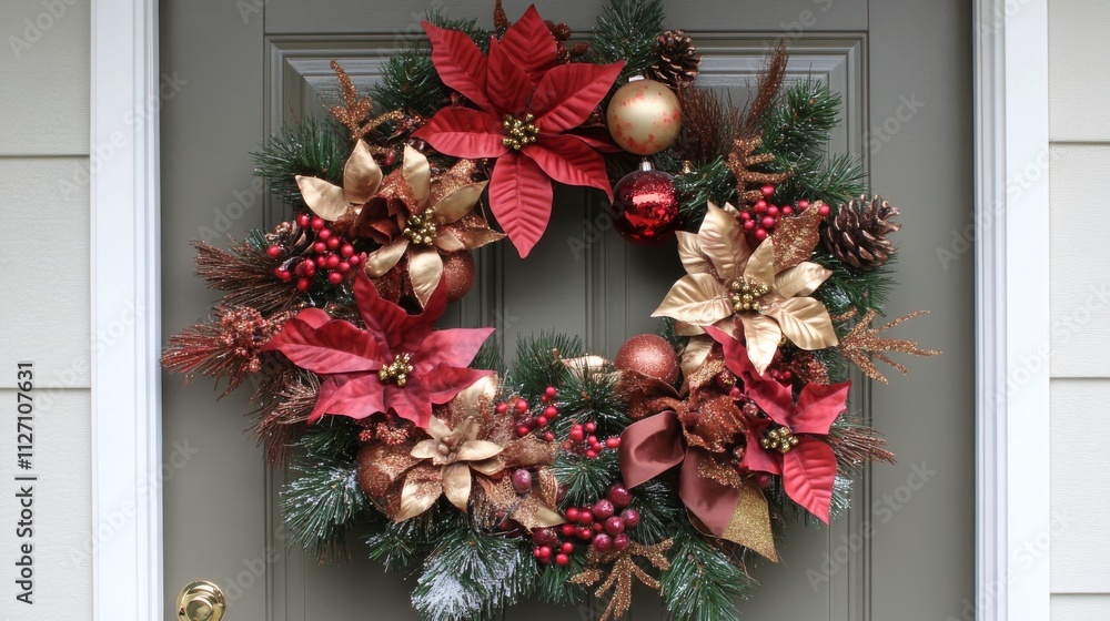 Beautiful christmas wreath for doors Beautiful christmas wreath for doors