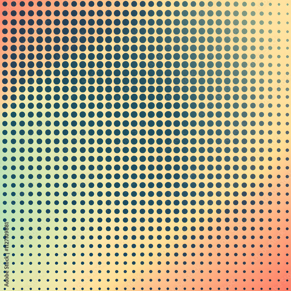 Retro dotted halftone pattern Retro dotted halftone pattern