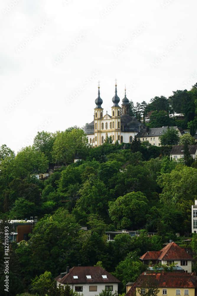 Wallfahrtskirche Chapel Church, Wuerzburg city, Germany Wallfahrtskirche Chapel Church, Wuerzburg city, Germany
