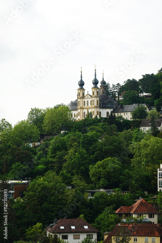 Wallfahrtskirche Chapel Church, Wuerzburg city, Germany 