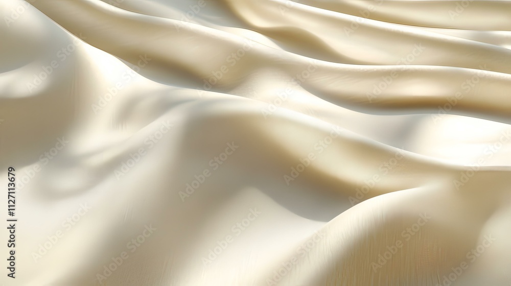 Creamy Silk Drapery: Luxurious Fabric Texture Creamy Silk Drapery: Luxurious Fabric Texture
