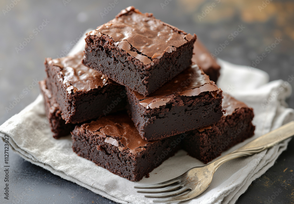 Selbstgemachte Brownies, Generative AI Selbstgemachte Brownies, Generative AI