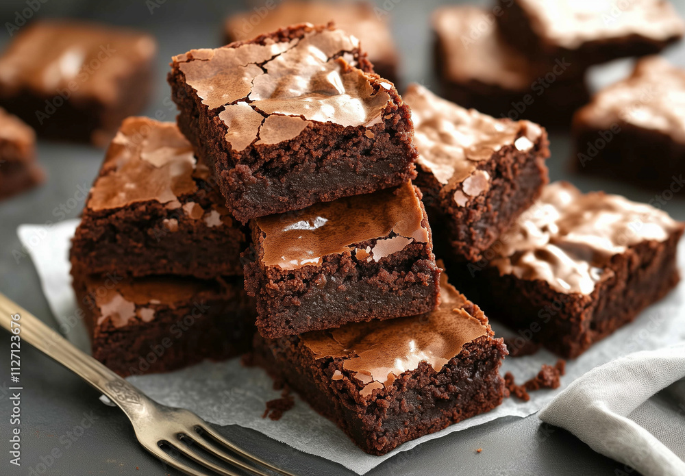 Selbstgemachte Brownies, Generative AI Selbstgemachte Brownies, Generative AI