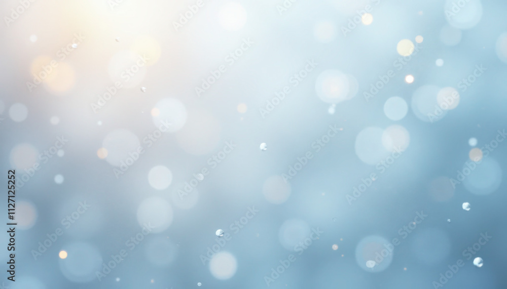 Ethereal blue bokeh texture in dreamy style with luminous specks for abstract backgrounds with copy space Ethereal blue bokeh texture in dreamy style with luminous specks for abstract backgrounds with copy space
