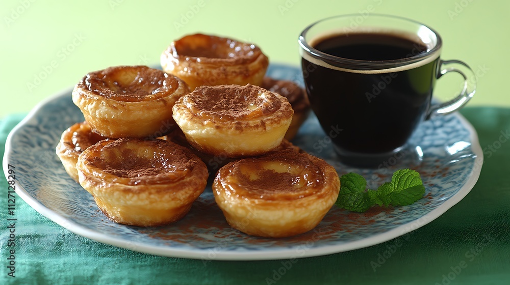 Delicious Pastries and Coffee A Sweet Treat Delicious Pastries and Coffee A Sweet Treat