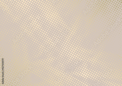 Trendy Chic background. Modern stylish gold texture for cover design, cards, flyer, poster, print, gift wrapper, package. Pastel color and gold patina effect. Luxury halftone template for design.