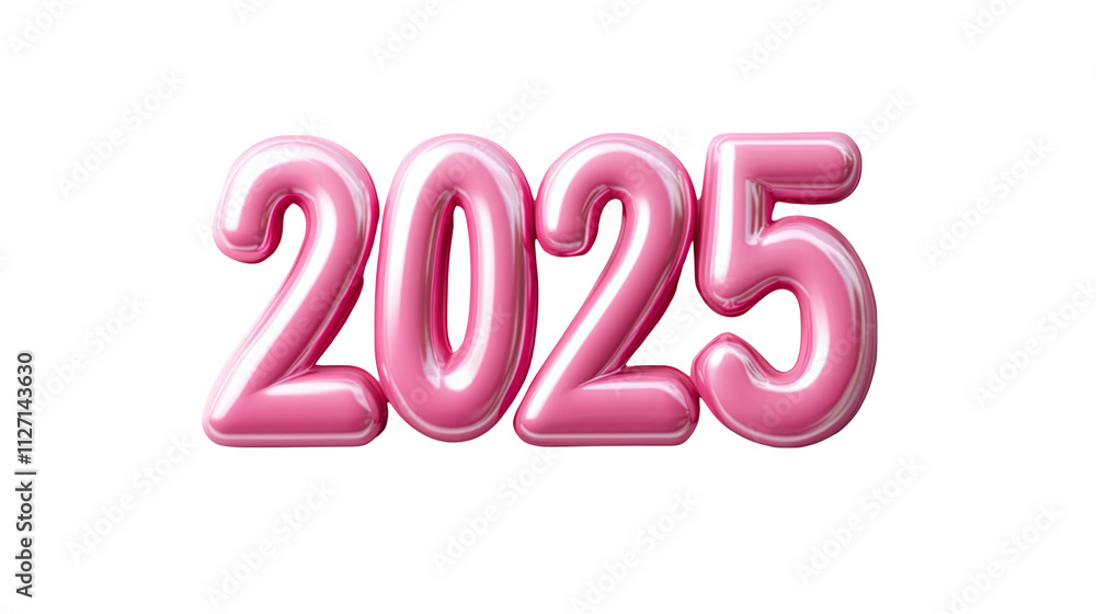 2025 Pink Balloons Numbers New Year Celebration Festive Holiday Decoration Glossy 3D Render Isolated White Background Future Planning Calendar Dates Countdown Timer Anniversary Birthday Party Events 2025 Pink Balloons Numbers New Year Celebration Festive Holiday Decoration Glossy 3D Render Isolated White Background Future Planning Calendar Dates Countdown Timer Anniversary Birthday Party Events