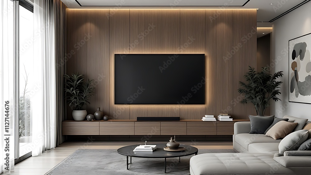 modern living room with fireplace modern living room with fireplace