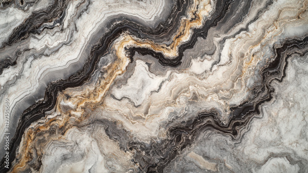 Captivating patterns of natural stone showcasing intricate details and colors in a stunning geological formation