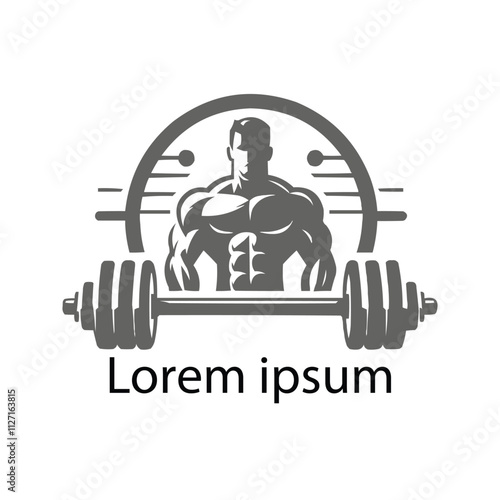 "Modern Gym Logo Design for Fitness Enthusiasts"