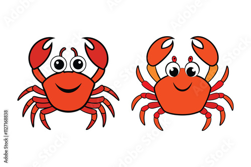 red crab cartoon photo