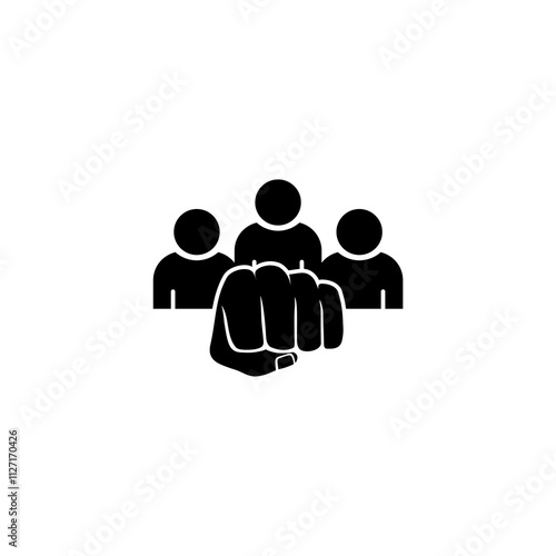 People brotherhood icon isolated on white background..