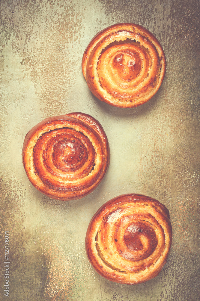 Fototapeta premium muffin with cottage cheese and coconut, brioche, pastries, breakfast, no people,