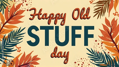 Wallpaper Mural Old Stuff Day Design illustration Torontodigital.ca