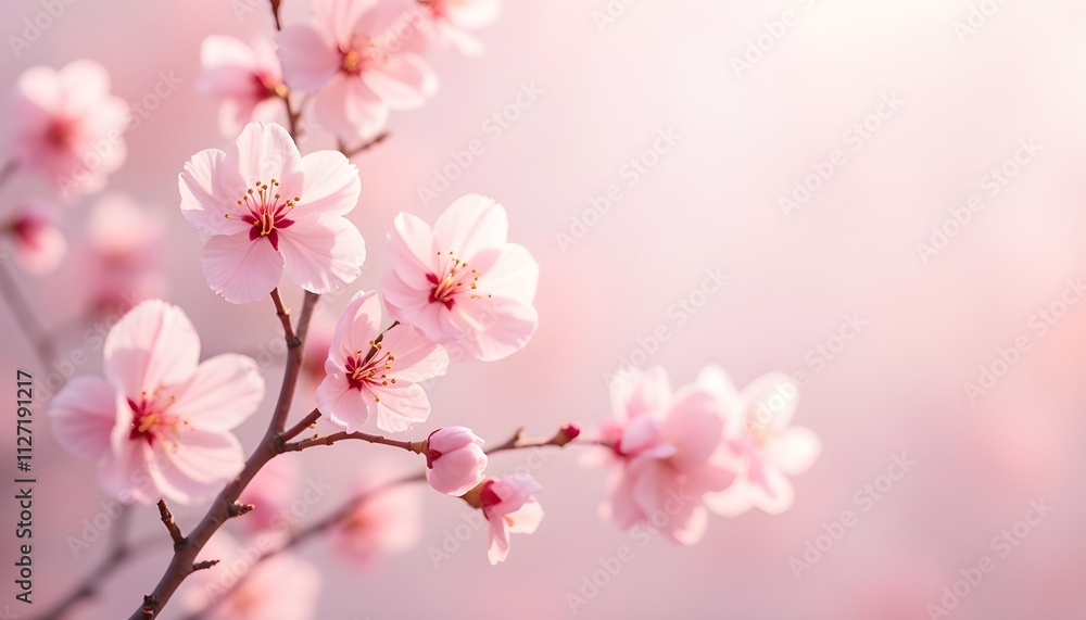 A beautiful and soft pastel pink floral background, featuring large, delicate peony blooms and smaller blossoms. The flowers are varying shades of soft pink, white, and pale lavender, blending seamles A beautiful and soft pastel pink floral background, featuring large, delicate peony blooms and smaller blossoms. The flowers are varying shades of soft pink, white, and pale lavender, blending seamles