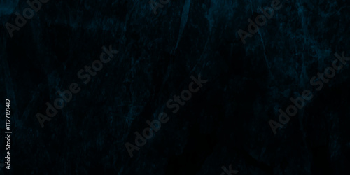  A black  or blue wall with a lot of cracks and holes,  old vintage textured border design with smoke floating, Beautiful grunge decorative dark gray stone background.	
